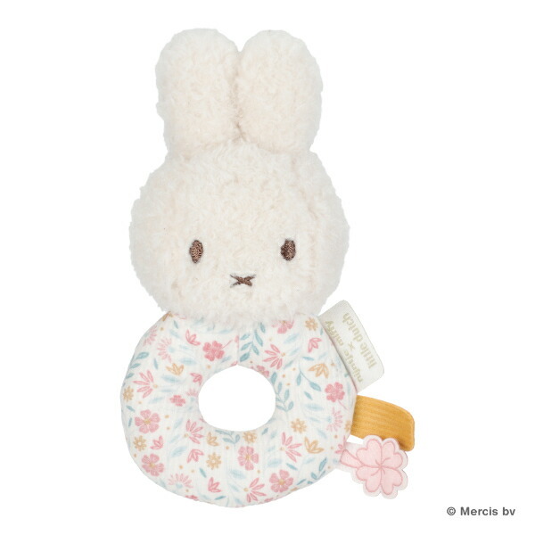 ミッフィー miffy x Little Dutch ベビーラトル ラッキーブロッサム ベビー 出産祝い拍卖