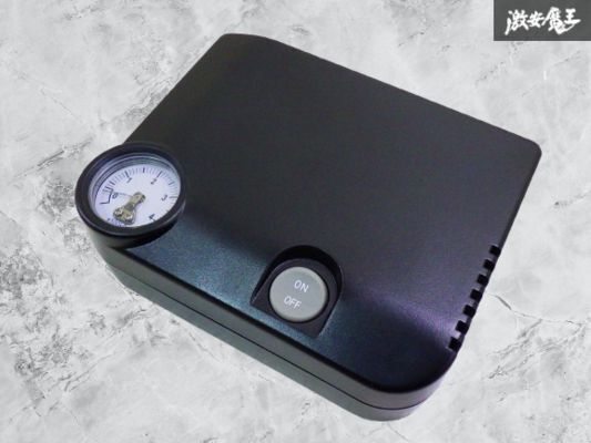 【動作確認OK】 大橋産業 タイヤ空気充填用 エアーコンプレッサー ユニット DC12V 10A 最高気圧 : 約375kPa 在庫有 棚29-3拍卖