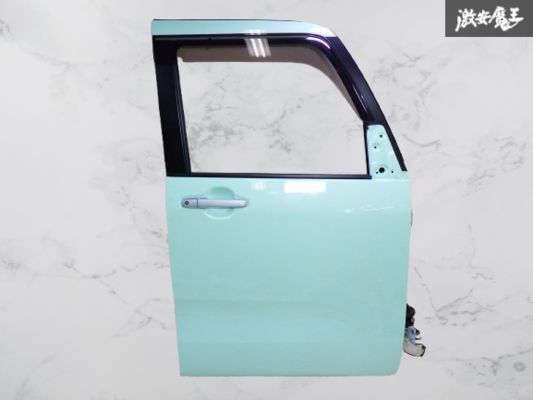 【凹みなし!】 DAIHATSU ダイハツ 純正 LA650S LA660S タント フロント 右 右側 運転席側 ドア パネル トリム スイッチ 付 G62 棚拍卖