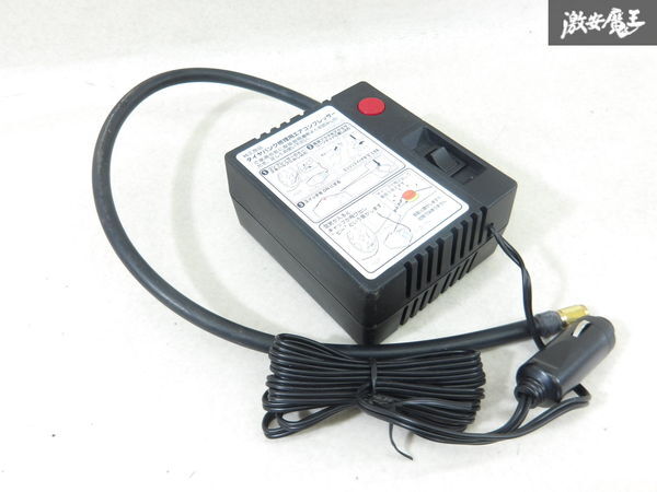 【未使用】タイヤ空気圧充填用エアコンプレッサー エアコンコンプレッサー 空気入れ タイヤ空気圧充填 車載機 車載工具 パンク修理 棚9-4-L拍卖