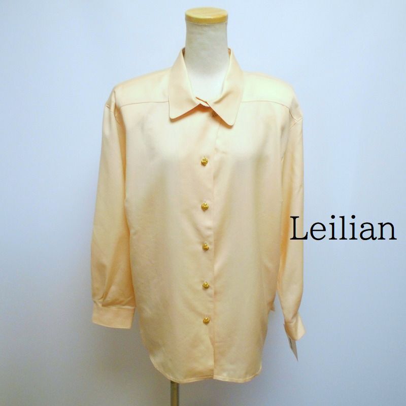 937209 Leilian レリアン 長袖 シャツ ブラウス 13+拍卖