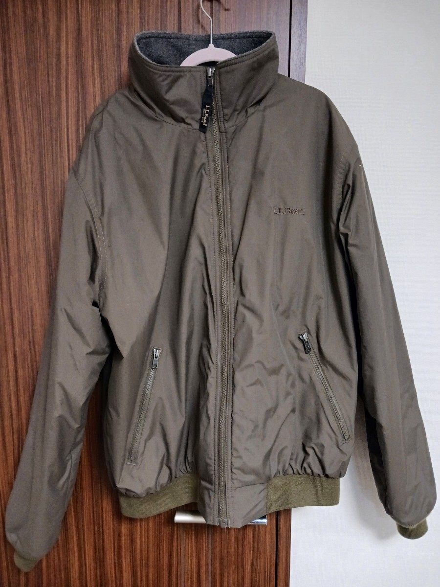L.L.BEAN ジャケット Sサイズ カーキー ブルゾン ナイロン シンサレート エルエルビーン拍卖