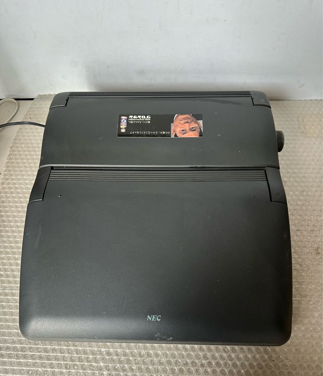 昭和レトロ NEC ハーンナルワードプロセッサ PWP-50RX【動作しないジャンク品】拍卖