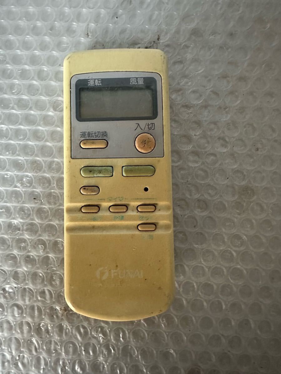 FUNAI エアコンリモコン【ジャンク品】拍卖