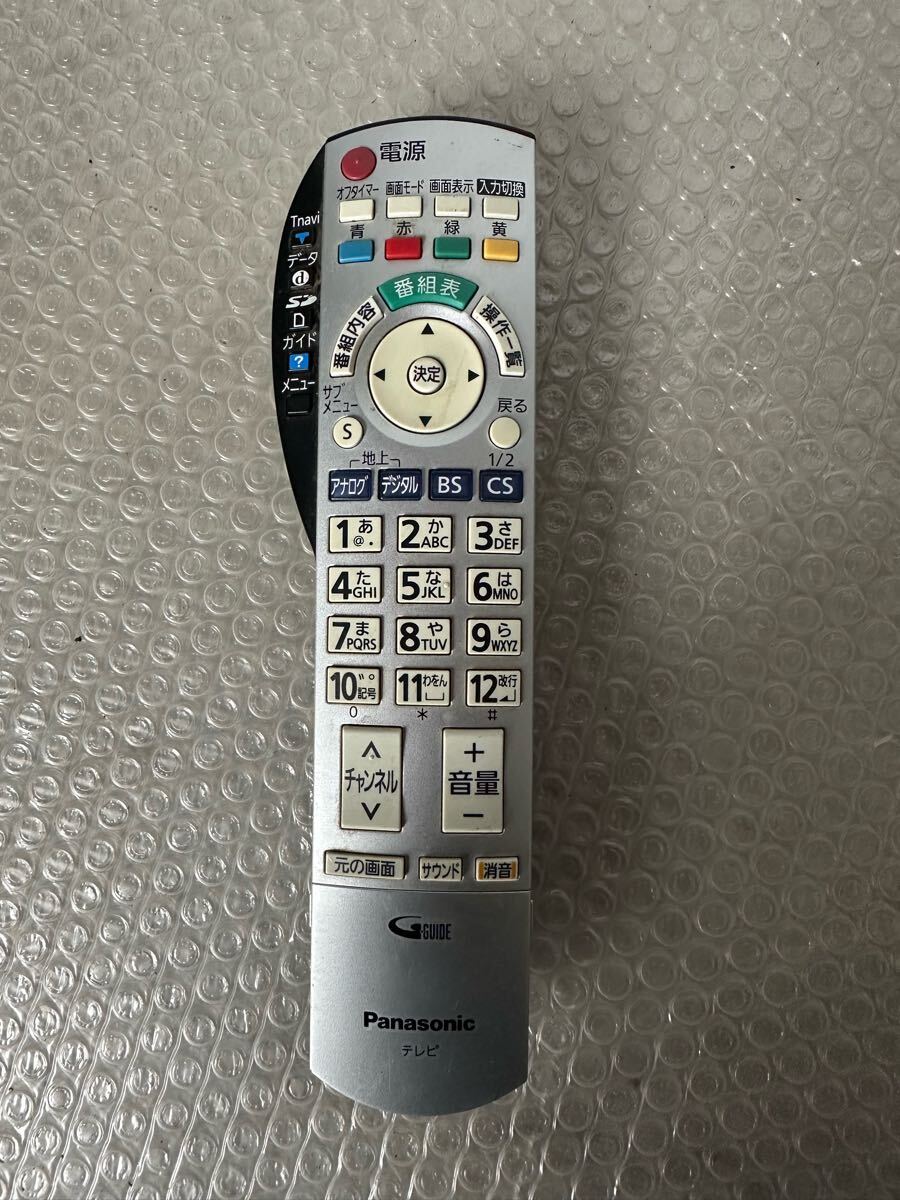 Panasonic テレビリモコン EUR7667Z10【通電のみ確認】拍卖