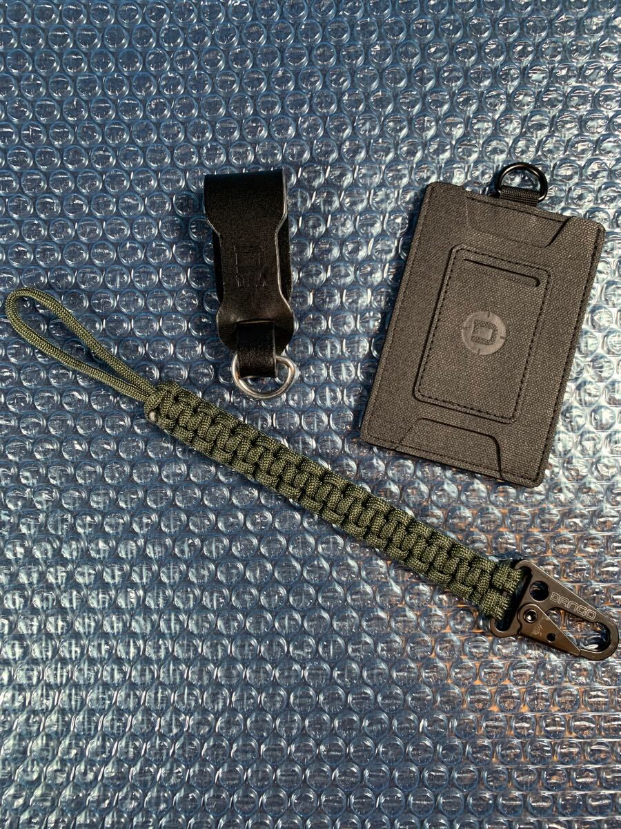 ■米国オンラインストア購入 3点セット 特価■DANGO PRODUCTS ダンゴプロダクツ テザーストラップ IDカード入れ ホルダー Suica 社員証/EDC拍卖