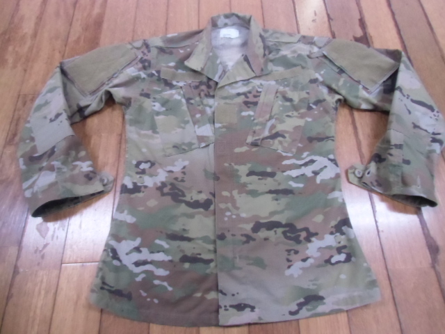 b-97 ミリタリー サバゲー 米軍放出品 迷彩服 難燃性 防虫素材 US ARMY ジャケット アウター マルチカム シャツ カモフラ コンバット XS-R拍卖