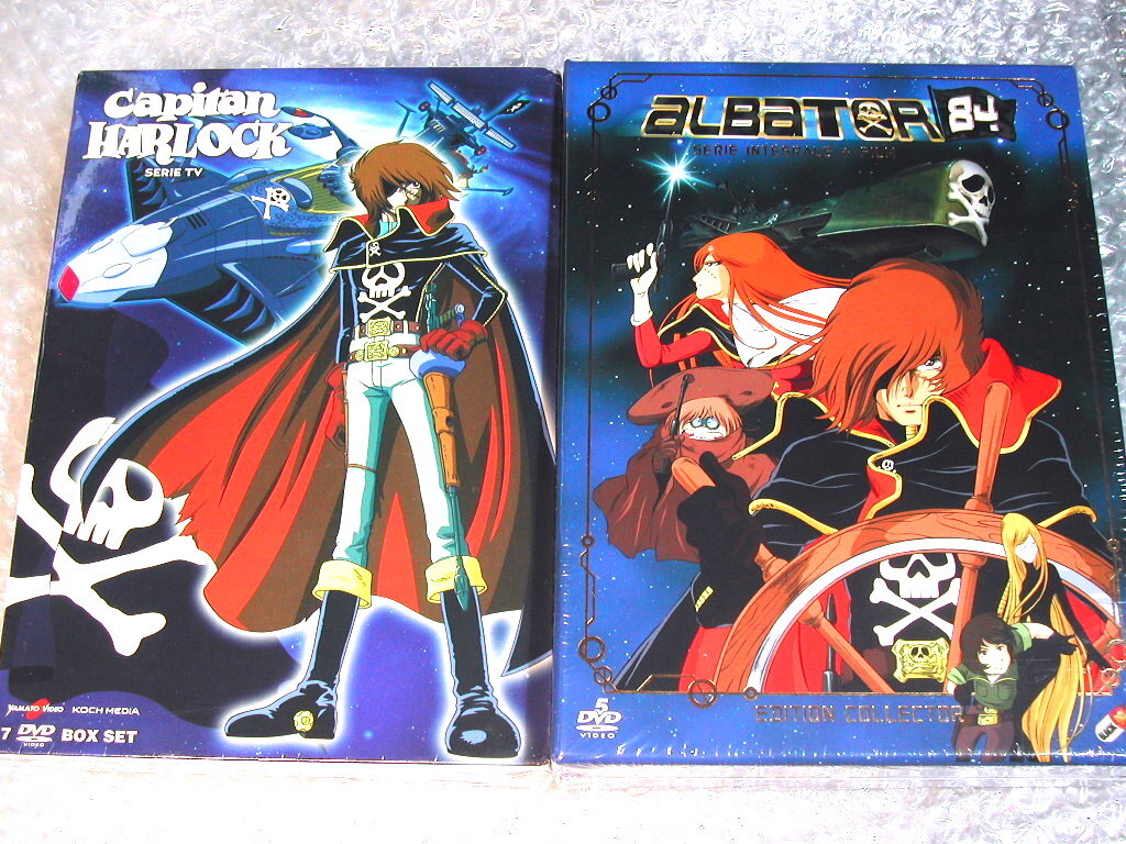 松本零士DVD全12枚組BOX第1期&第2期TV完全セット!! 宇宙海賊キャプテンハーロック全42話+わが青春のアルカディア無限軌道SSX全22話&劇場版拍卖