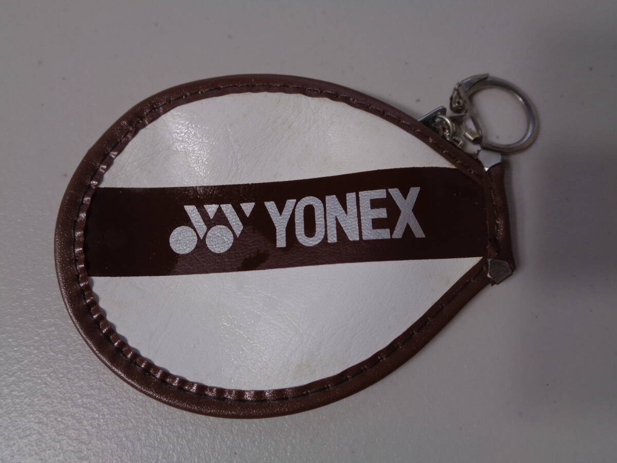 茶 ヨネックス YONEX コインケース ●保管品●昭和レトロ ●キーホルダー●ラケット カバー拍卖