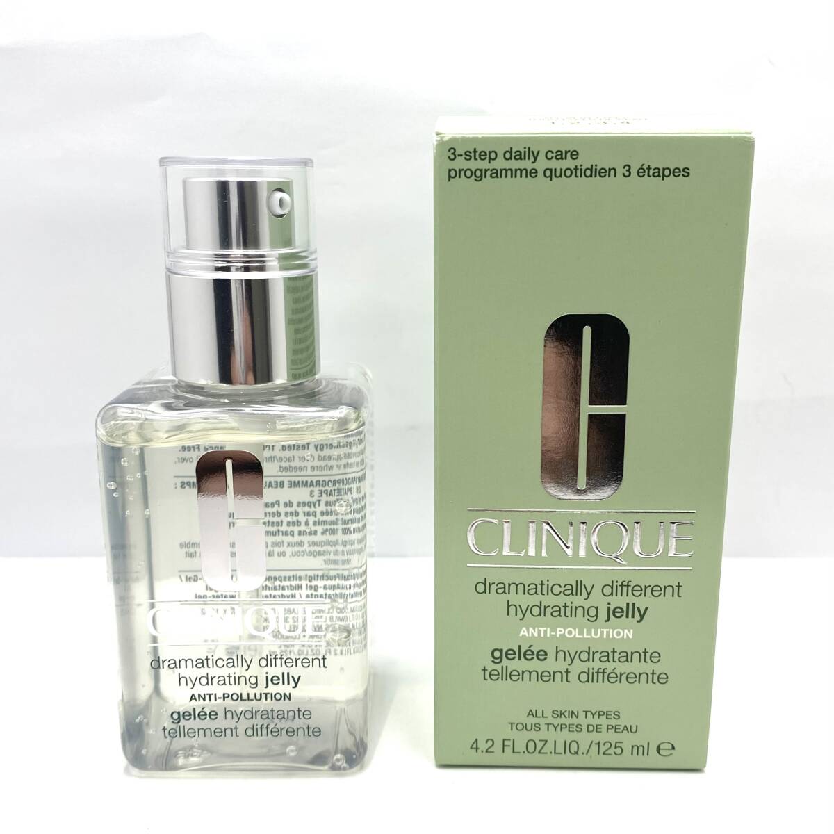 自宅保管品 CLINIQUE クリニーク ドラマティカリー ディファレント ハイドレーティング ジェリー 125ml 保湿ジェル拍卖