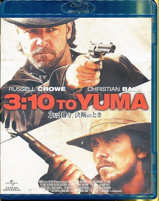 KA655●ラッセル・クロウ/クリステャン・ベイル「3時10分、決断のとき」Blu-ray拍卖