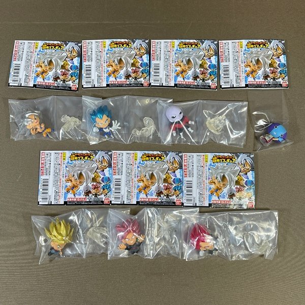 ZB747●内袋未開封【 ドラゴンボール 超戦士フィギュア1 第1弾 】 全7種 コンプリートセット拍卖