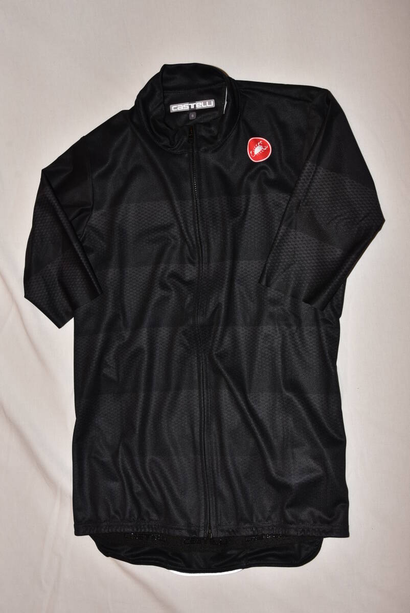 未使用品 Castelli カステリ 半袖ジャージ サイズ S ブラック拍卖