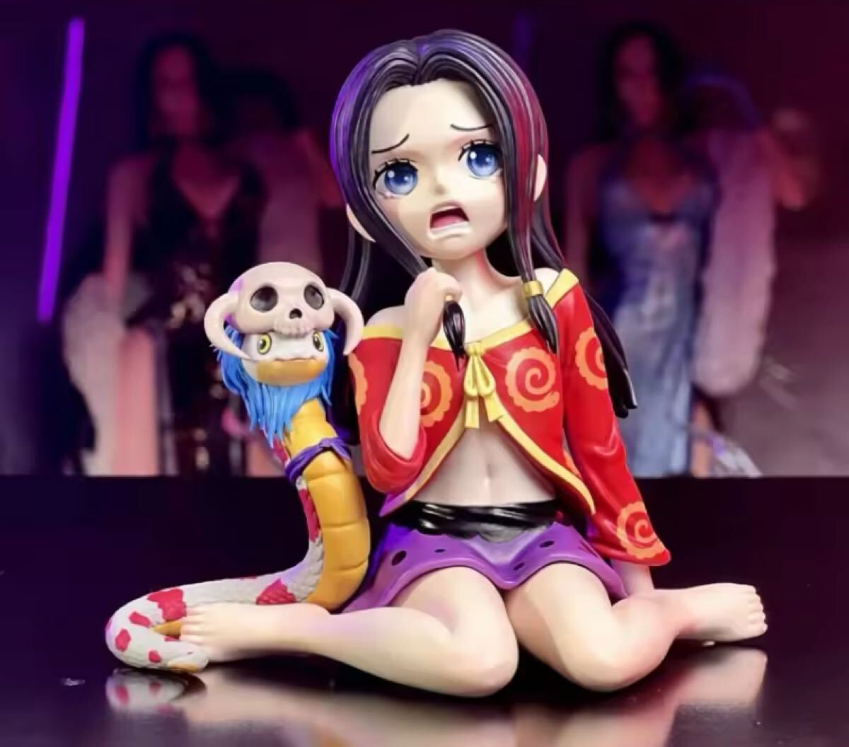 ワンピース ボア・ハンコック 幼少期 フィギュア PVC製 10cm 新品 限定品 レア 拍卖