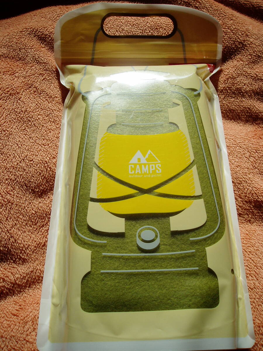 未使用【CAMPS】ランタンブランケット(カーキ)600×900mm拍卖