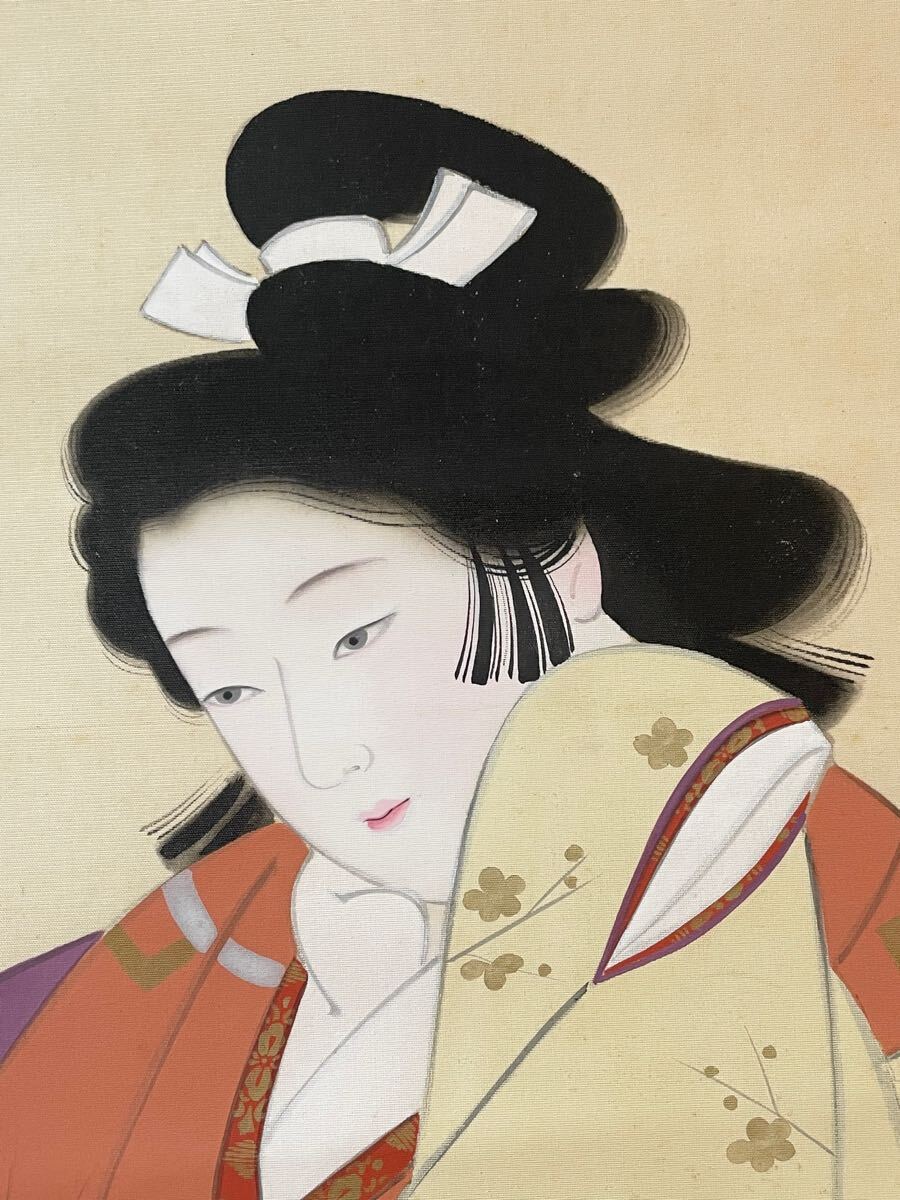 即決!模写 小西秀麿/梅美人画(検索=伊東深水 鏑木清方 英朋 契月 島成園 北野恒富 中村貞以 蕉園 輝方 伊藤小坡 上村松園 玉葉 半古 宗一拍卖