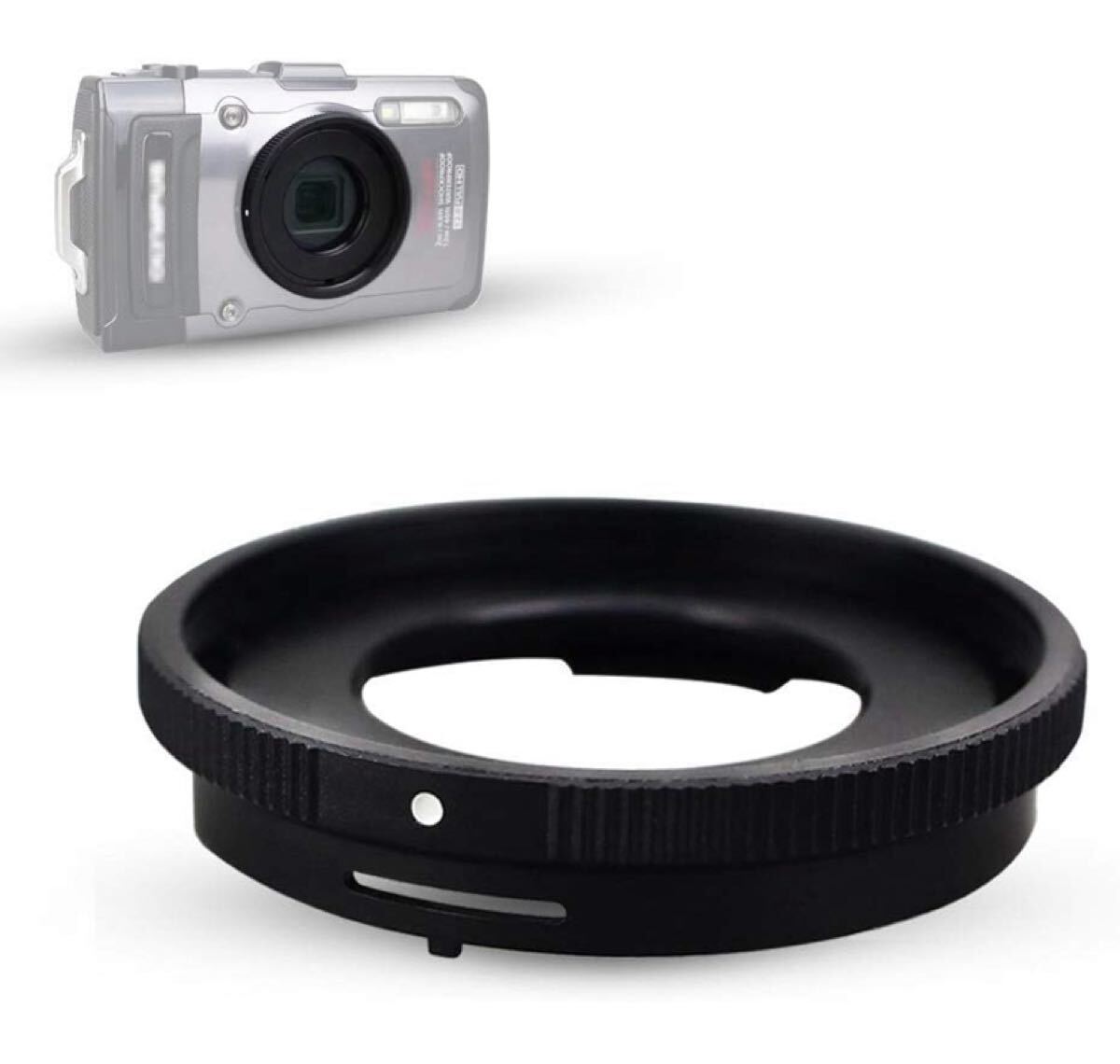 JJC フィルターアダプター オリンパス Olympus Tough TG-6 TG-5 TG-4 TG-3 TG-2 TG-1 対応 CLA-拍卖