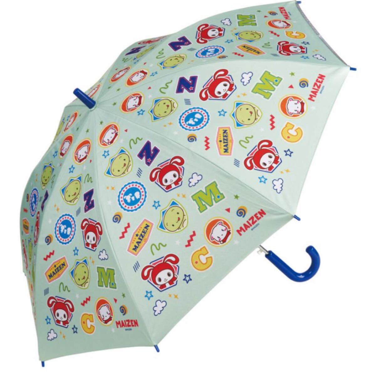 子供 傘 55cm 晴雨兼用 ジャンプ式 ジャンプ傘 8歳 9歳 10歳 小学校 小学生 通学 スケーター UBSR3 まいぜんシスターズ まいぜん 拍卖
