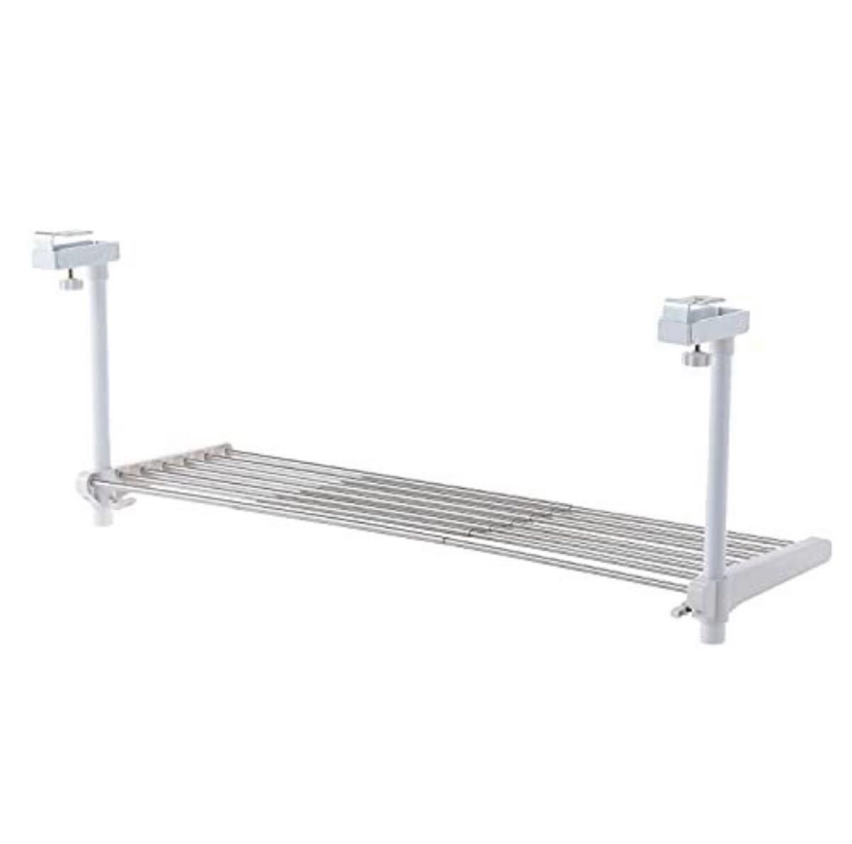平安伸銅工業 吊戸棚用吊り下げラック 棚1段 ステンレス 取付幅59~90cm 耐荷重5kg TK-1拍卖