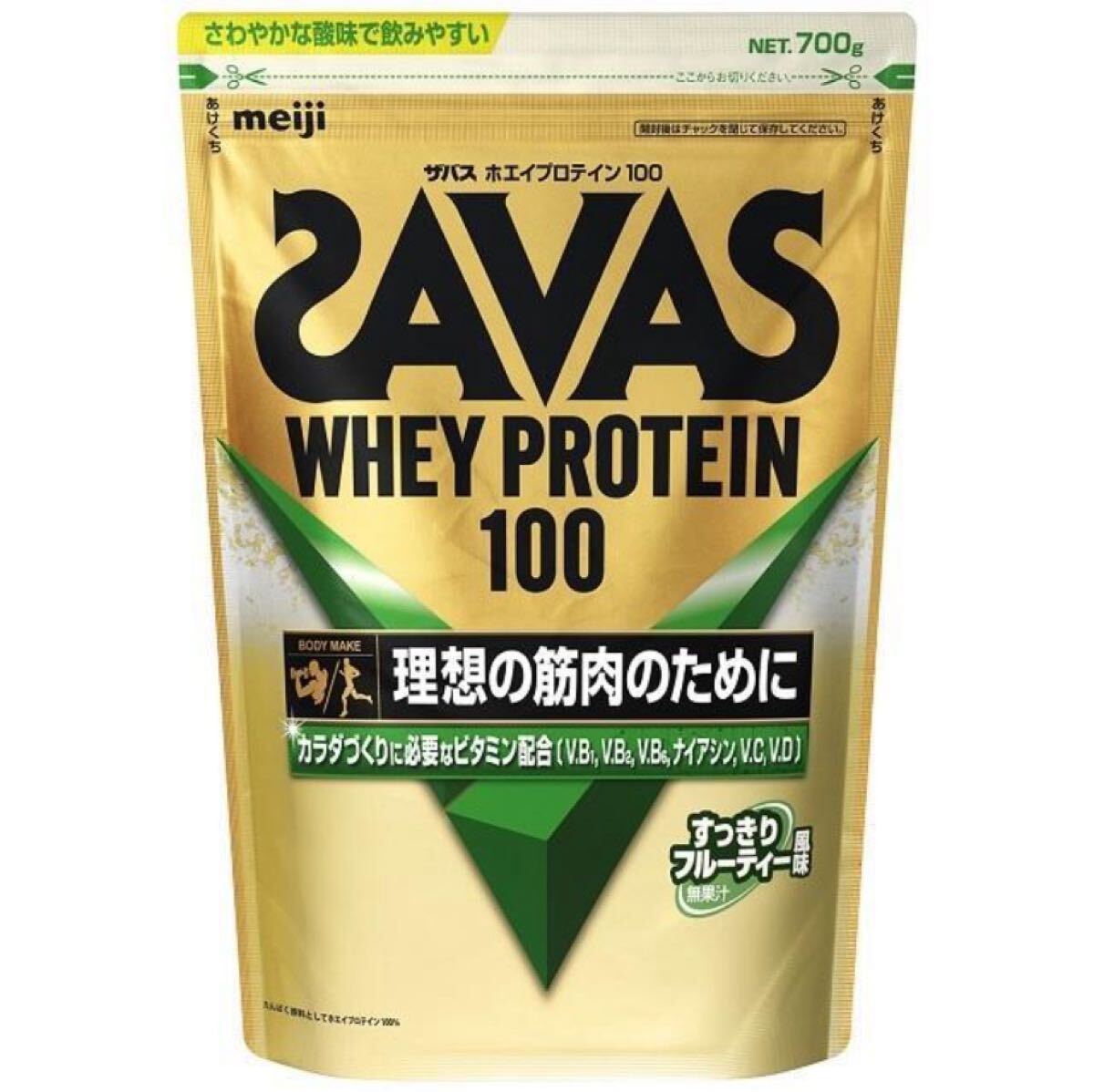 明治 ザバス(SAVAS) ホエイプロテイン100 すっきりフルーティー風味 700g拍卖