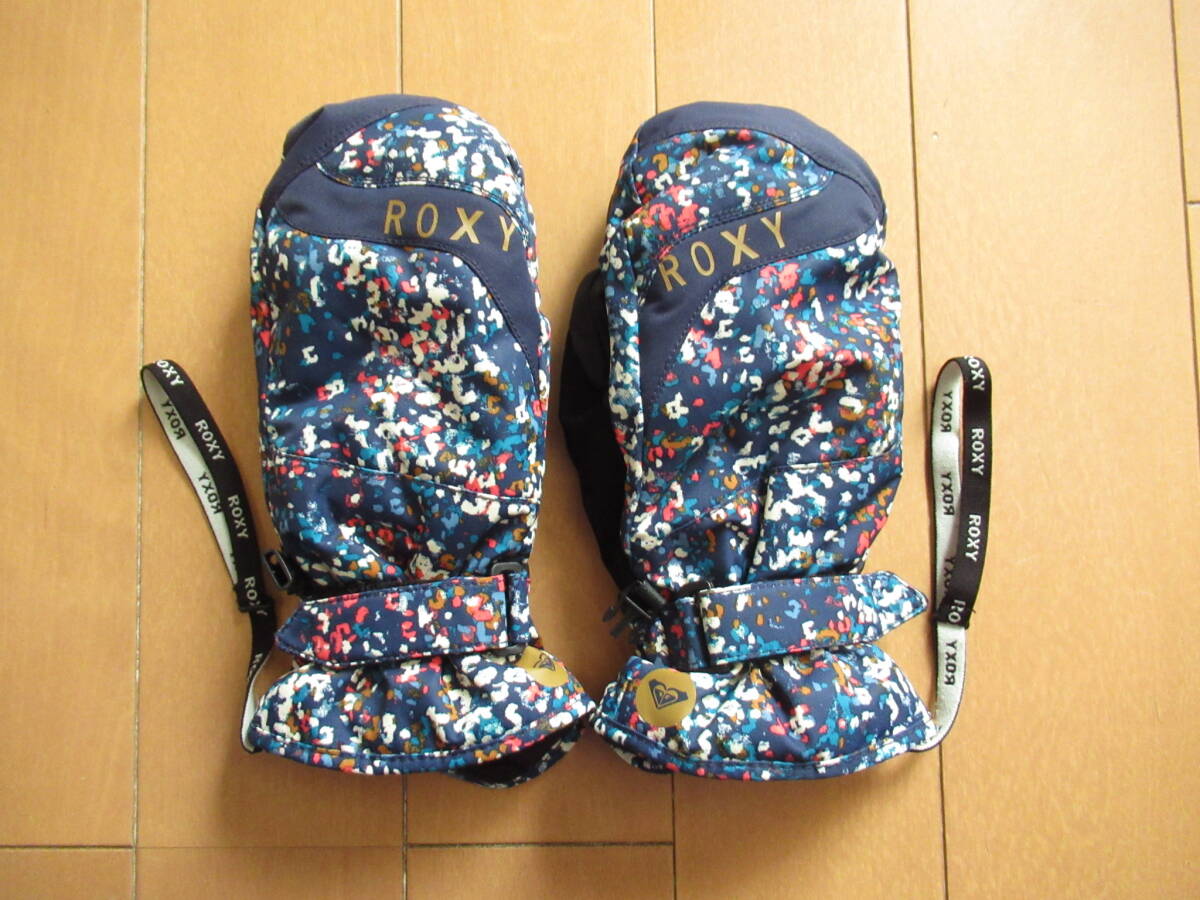 ★美品★ ROXY グローブ ミトン スキー スノーボード レディース Lサイズ GL11769拍卖