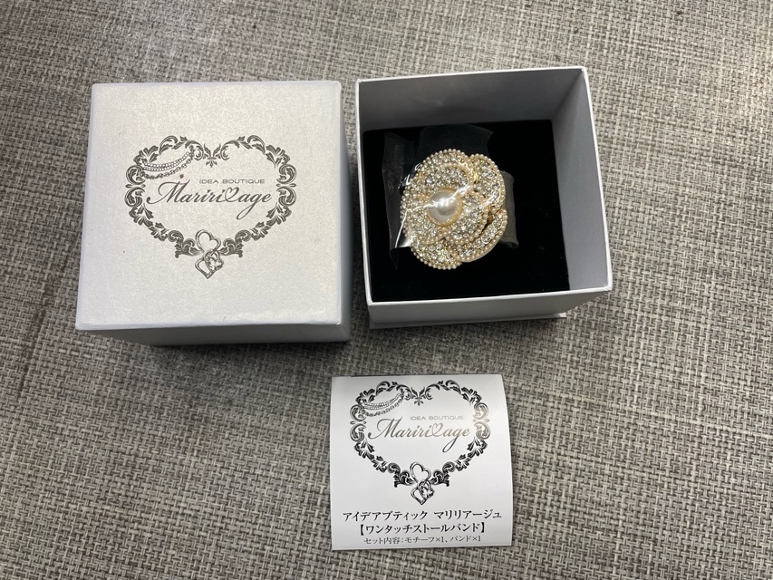 アイデアブティック マリリアージュ ワンタッチストールバンド ストール ヘアアレンジ拍卖