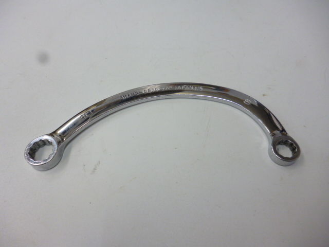 KTC ネプロス ミラーツール NMH-2-0810 ハーフムーンメガネレンチ 8mm 10mm クリックポスト可拍卖