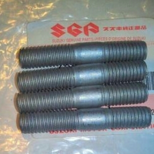 ペイペイ送料無料GS400 GSX400 RG250 GS400L GSX40E 新品 マフラー スタットボルト拍卖