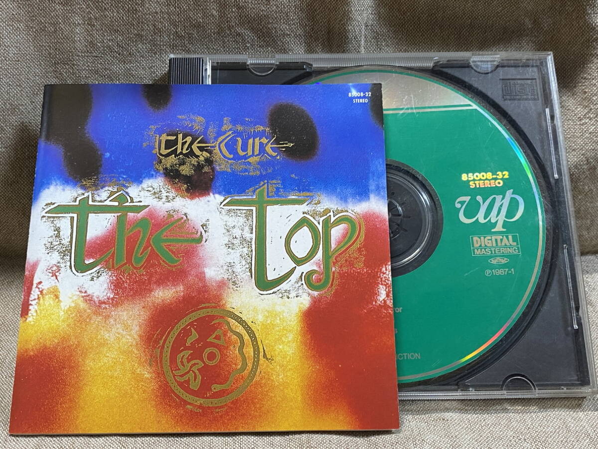 THE CURE - THE TOP VAP盤 85008-32 国内初版 日本盤 税表記なし3200円盤 廃盤 レア盤拍卖