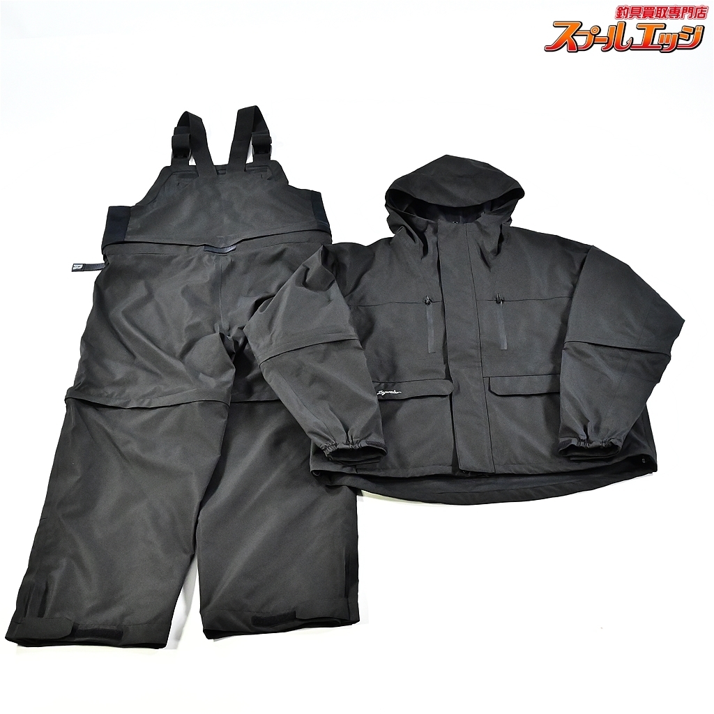 ★☆【バイウォータ】 ヘンゲ 半袖長袖2Wayレインジャケット&3Wayレインパンツ 耐水圧20,000mm リフレクター サイズM K_100★☆e06129拍卖