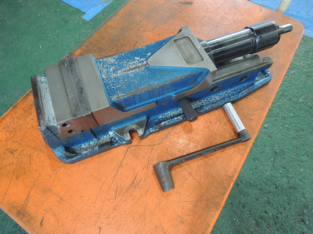 ナベヤ ERON ロックタイト MK.Ⅲ 油圧マシンバイス LTH3P125 中古 工具 クランプ #461拍卖
