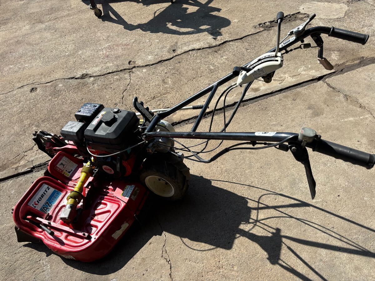 宮城県出品 AZ716TL自走式草刈機 草刈機 畦畔草刈機 自走二面あぜ草刈機 2WD 引き取り限定拍卖