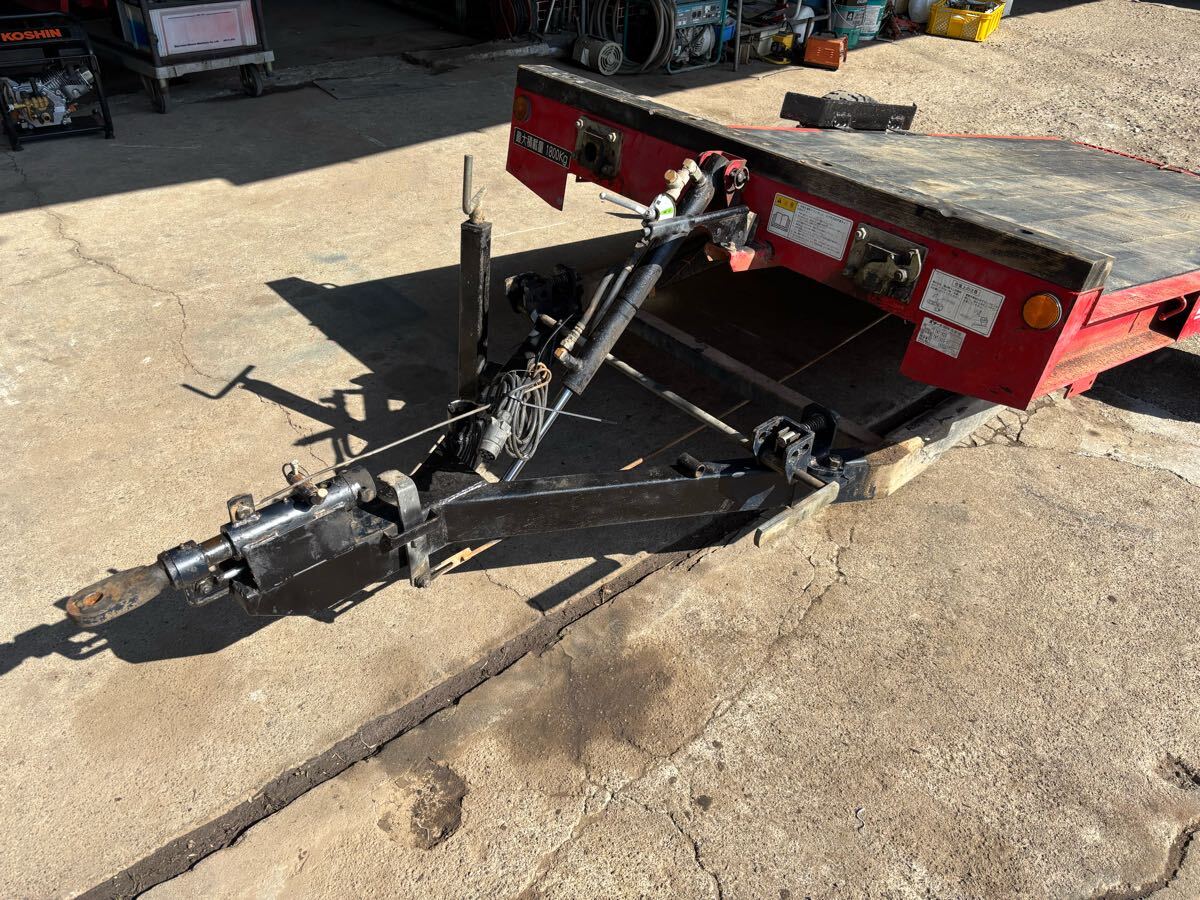 1.8トン積 スターTMT1820コンバインハーベスターの輸送トレーラー 中古 現状出品 100キロ以内配送無料 直接引取大歓迎拍卖