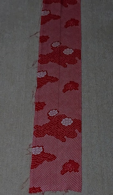 K-50-03-A*85cm×17cm*錦紗*正絹*市松人形*和装小物*和装人形*手作り人形*はぎれ*古布*リメイク*アンティーク*つるし雛*つるし飾り*手芸拍卖