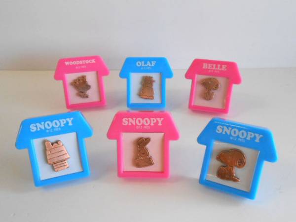 ★Ivj20GZスヌーピーピンバッジコレクション4全6種SNOOPYオラフ:♂システムサービス♀200円〓012627_c拍卖