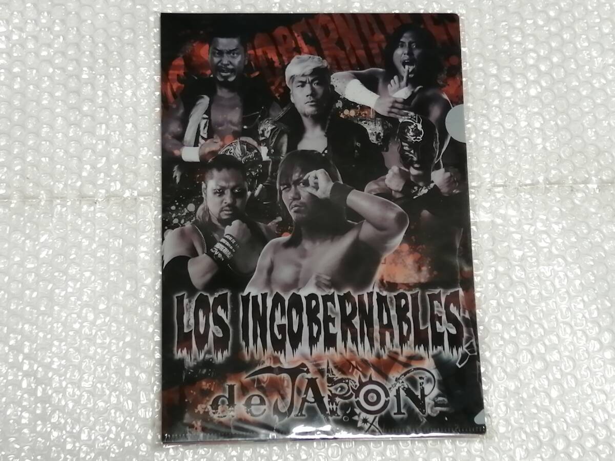 新日本プロレス A4サイズ クリアファイル 3枚セット ロス・インゴベルナブレス・デ・ハポン 内藤哲也 高橋ヒロム☆未使用品☆即決価格☆拍卖