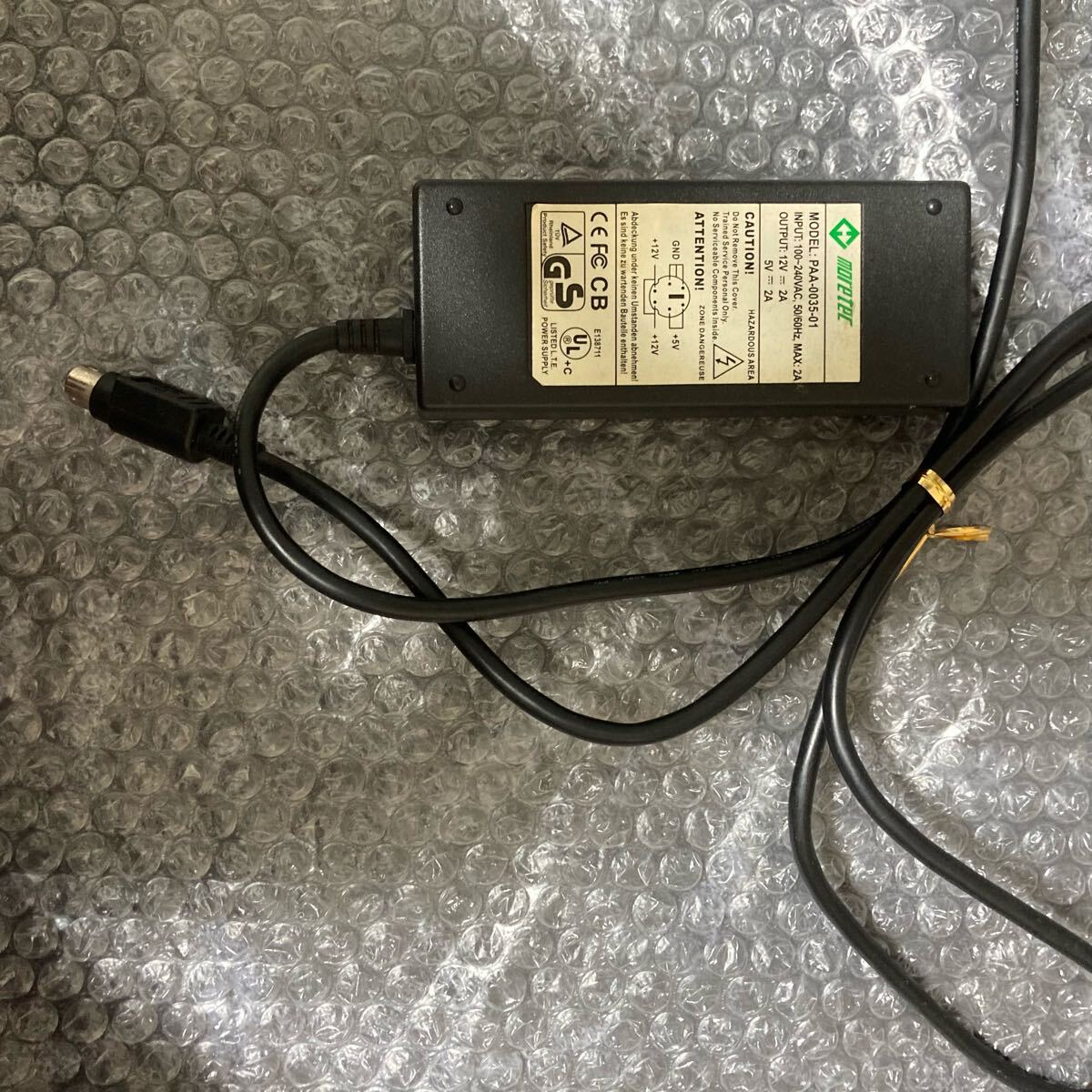 スイッチングACアダプター PAA-0035-01 動作未確認ジャンク拍卖