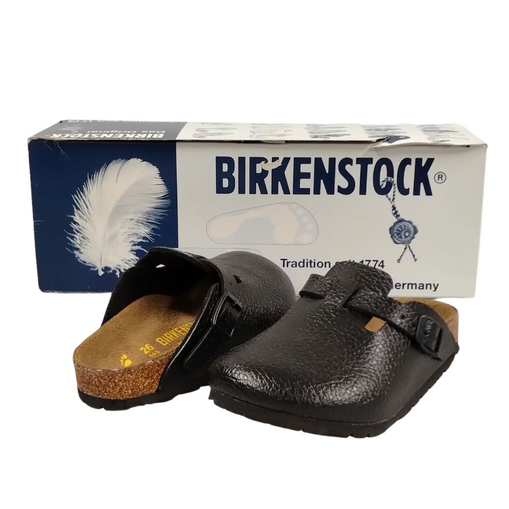 BIRKENSTOCK ビルケンシュトック キッズ Nashua ナシュア シューズ サンダル ブラック サイズ 26=16.5cm 正規品 / B6964拍卖