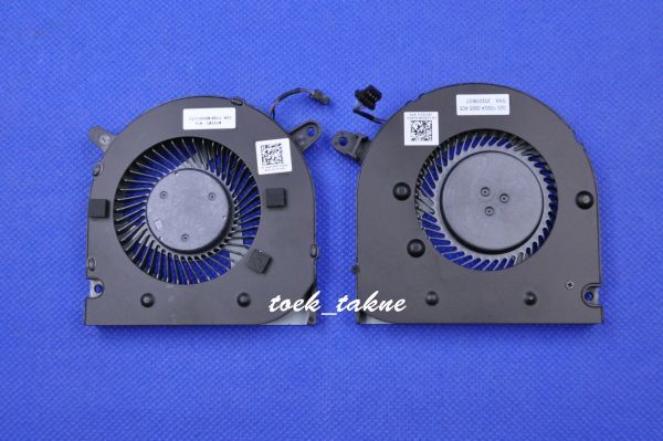 新品 修理交換用 DELL G3 15 3500、G5 15 5500 P89F CPU+GPUファン GTX 1650/GTX 1650Ti 対応拍卖