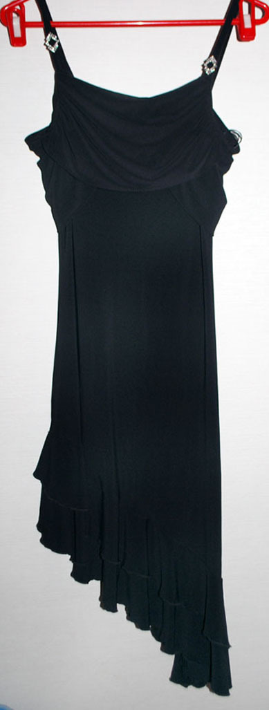 op13: ドレス 一億 キャミ 黒 ギャザー ワンピース レディース 上品 ビジュー キラキラ 冠婚葬祭 二次会 パーティー フリル拍卖