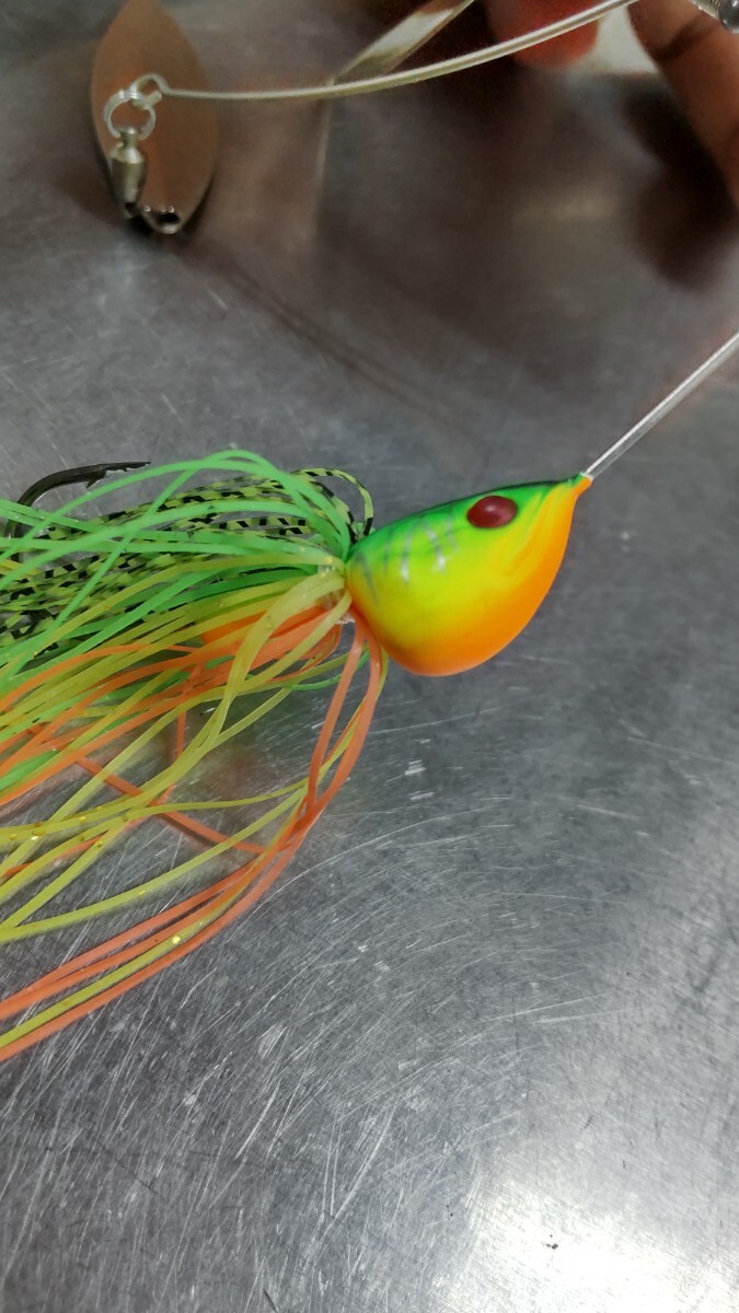 エバーグリーン インスパイア ダブルスワール 数回使用 美品 スピナーベイト EVERGREEN 拍卖