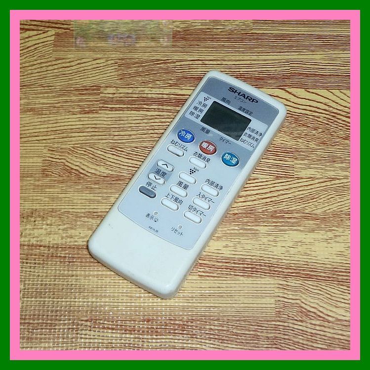 A05 @W ★概ねきれい!★送料無料★安心の不良返品保証付★割引規定有★即決★スピード発送★ シャープ★エアコン リモコン★A814JB拍卖
