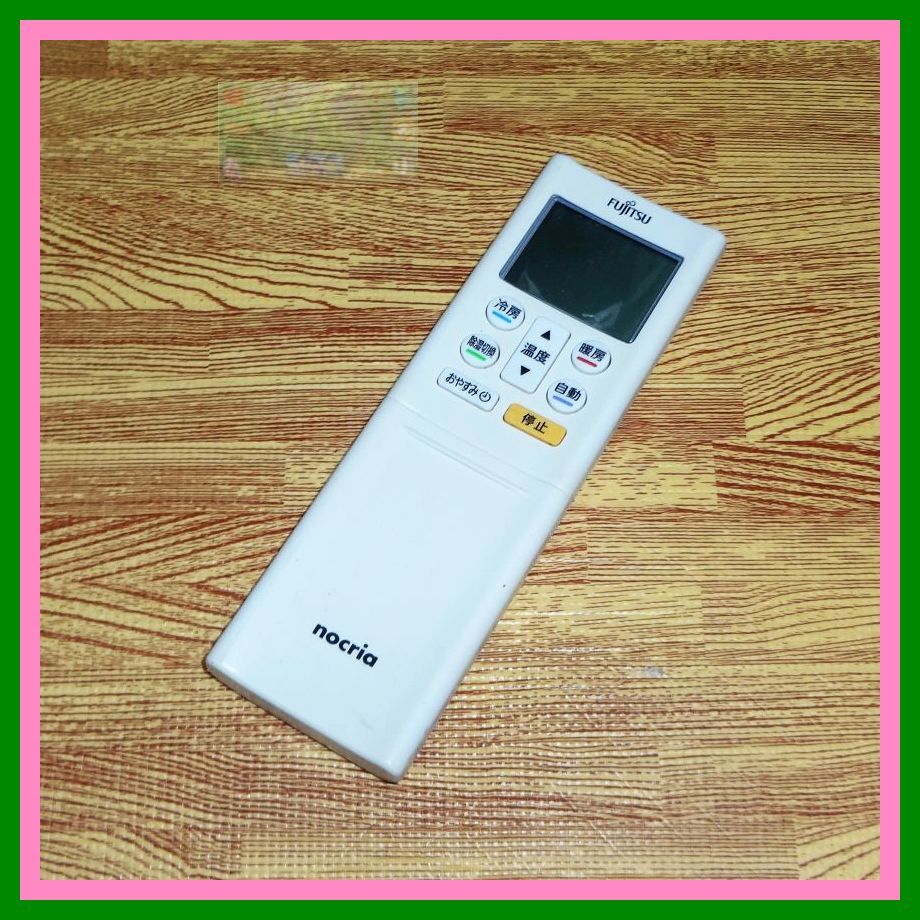 Z72 ☆新品電池付★変色少ない極美品!★送料無料★保証付★割引有★スピード発送★富士通ゼネラル nocria★エアコンリモコン★ AR-RFC6J 拍卖