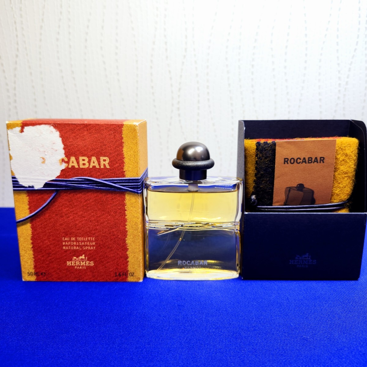 HERMES ROCABAR エルメス 香水◆50ml◆オーデトワレ◆スプレータイプ◆レア希少品◆多少の目減り有り拍卖