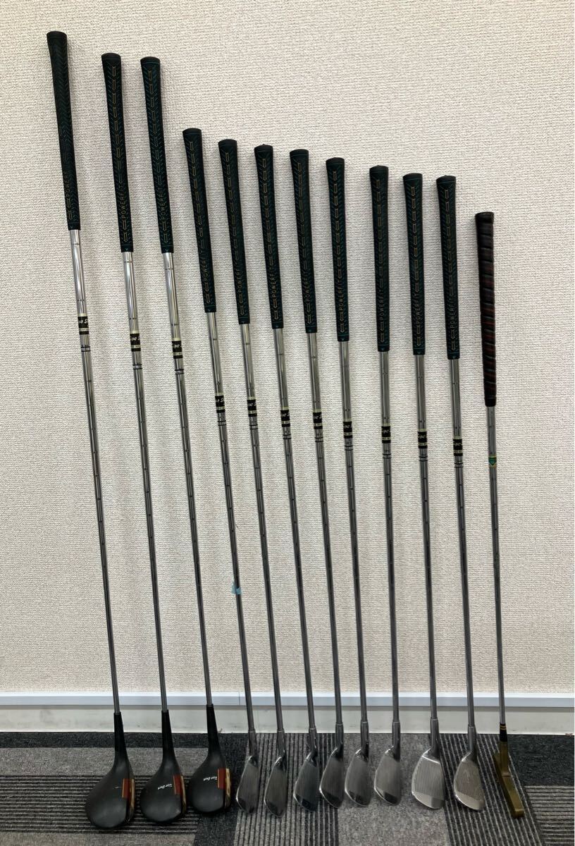 m8d18 ゴルフクラブまとめ タイガーシャーク  アイアン ドライバー拍卖