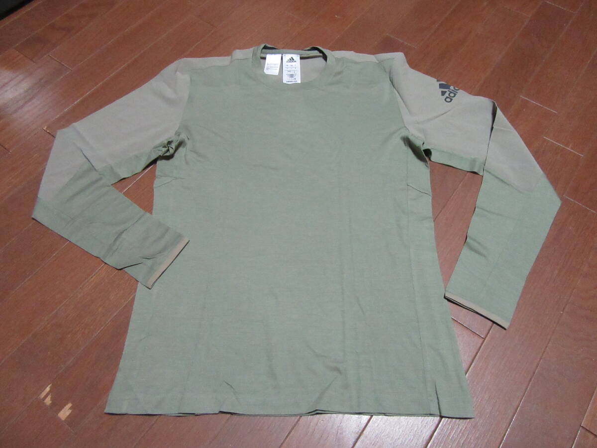adidas アディダス CLIMAHEAT クライマヒート 長袖Tシャツ 保温 薄手 軽量 【新品・未使用・タグ付き】拍卖