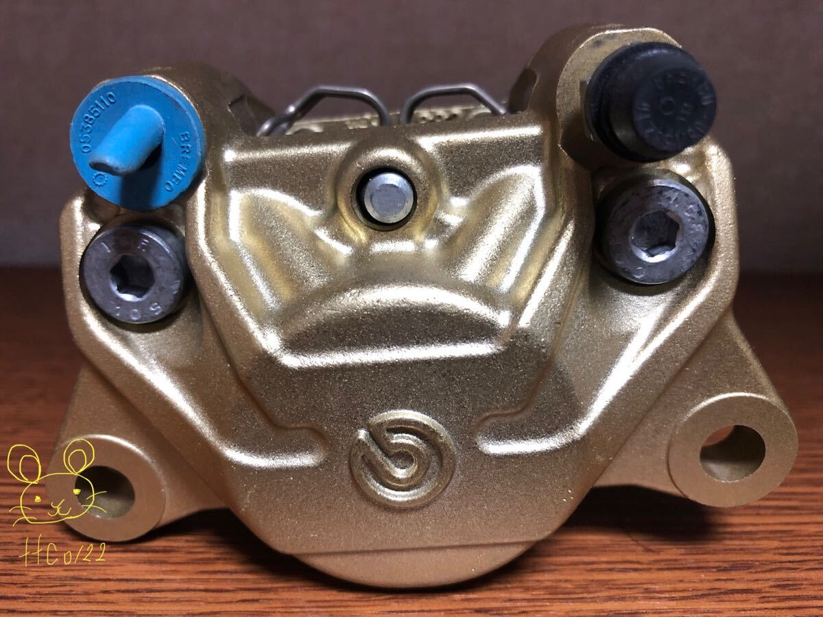 未使用 Brembo ブレンボ リアブレーキキャリパー (カニキャリパー) 84mmピッチ ピストン径320mm ADIVA AD250用?拍卖