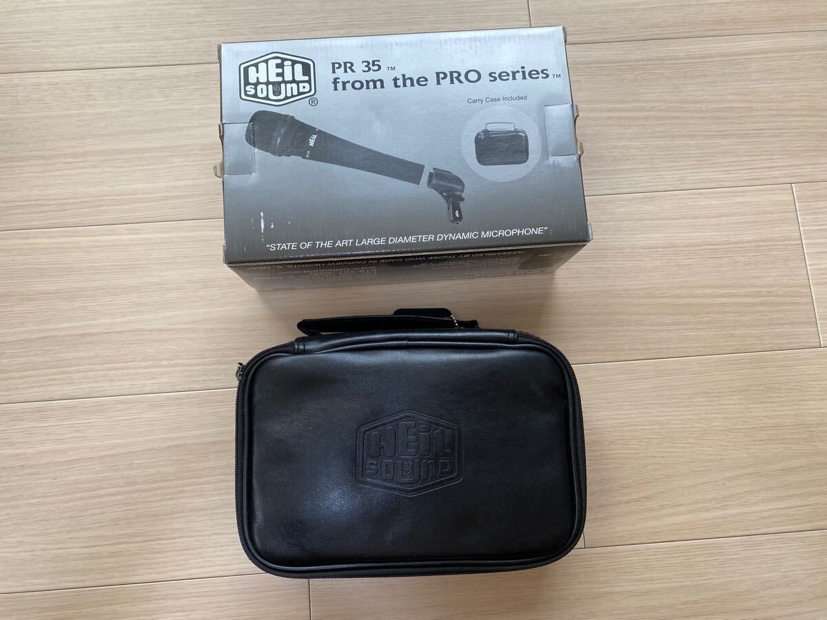 heil sound pr35 ヘイル サウンド ダイナミックマイク マイク拍卖