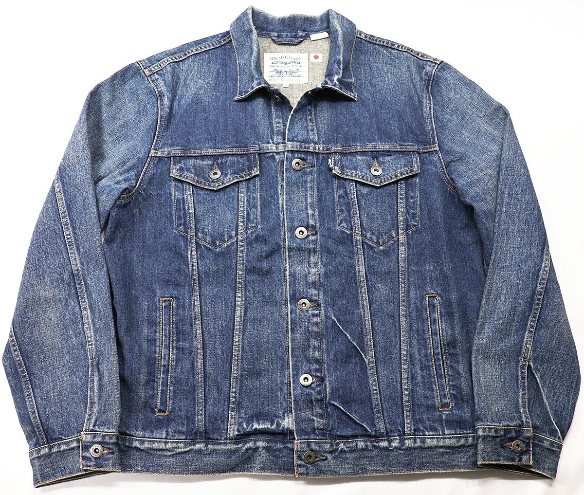 LEVI’S MADE&CRAFTED (リーバイス メイド&クラフテッド) TYPE 3 TRUCKER JACKET / トラッカージャケット 67485-0021 極美品 size L拍卖