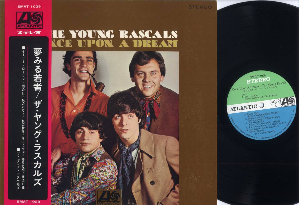 LP☆ザ・ヤング・ラスカルズ/夢みる若者(帯付/ATLANTIC,SMAT-1028,¥1,800)☆THE YOUNG RASCALS/ONCE UPON A DREAM/グラモフォン/WITH OBI拍卖